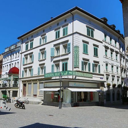 Romantik Hotel Wilden Mann Luzern Eksteriør billede