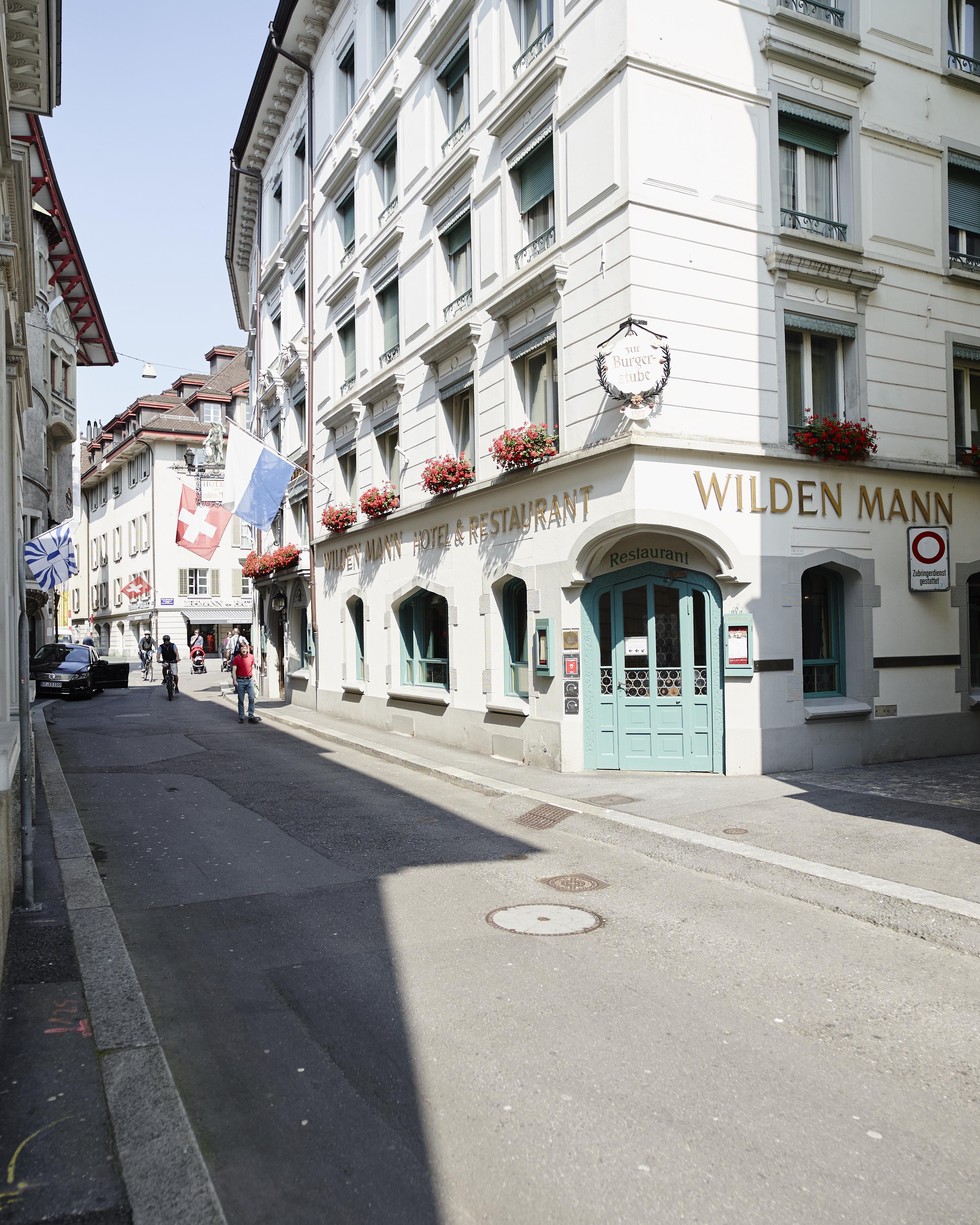 Romantik Hotel Wilden Mann Luzern Eksteriør billede