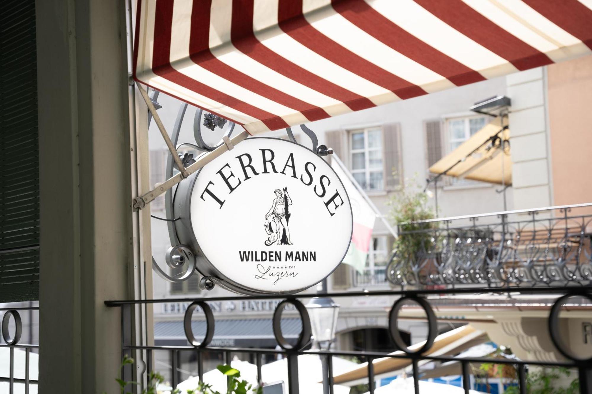 Romantik Hotel Wilden Mann Luzern Eksteriør billede