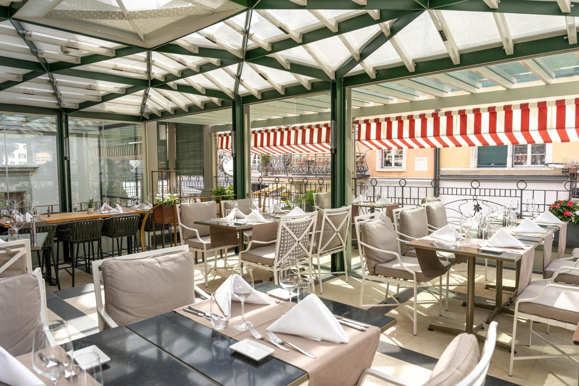 Romantik Hotel Wilden Mann Luzern Eksteriør billede