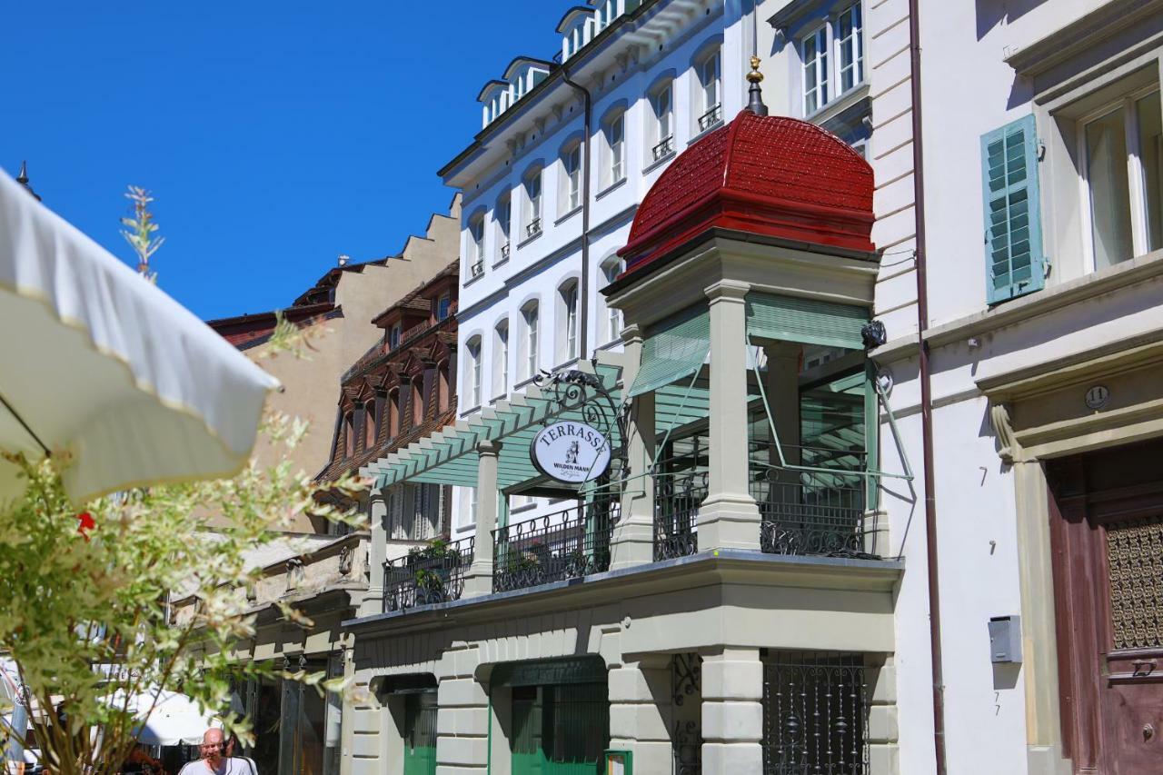 Romantik Hotel Wilden Mann Luzern Eksteriør billede
