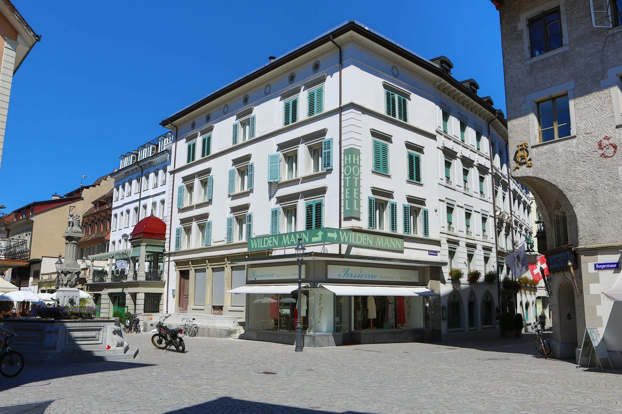 Romantik Hotel Wilden Mann Luzern Eksteriør billede
